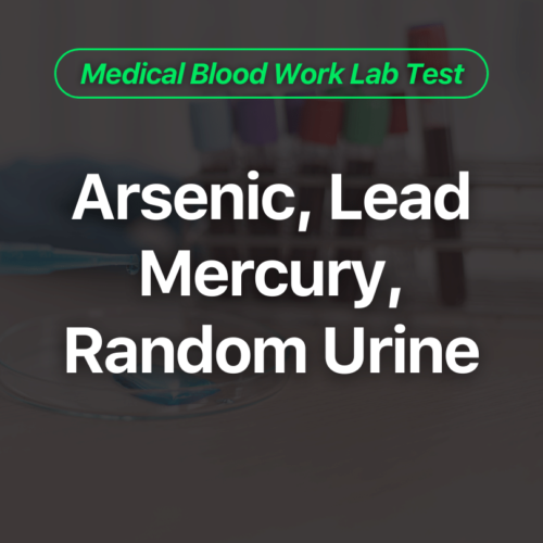 Arsenic, Lead, Mercury, Random Urine Medical Lab Test