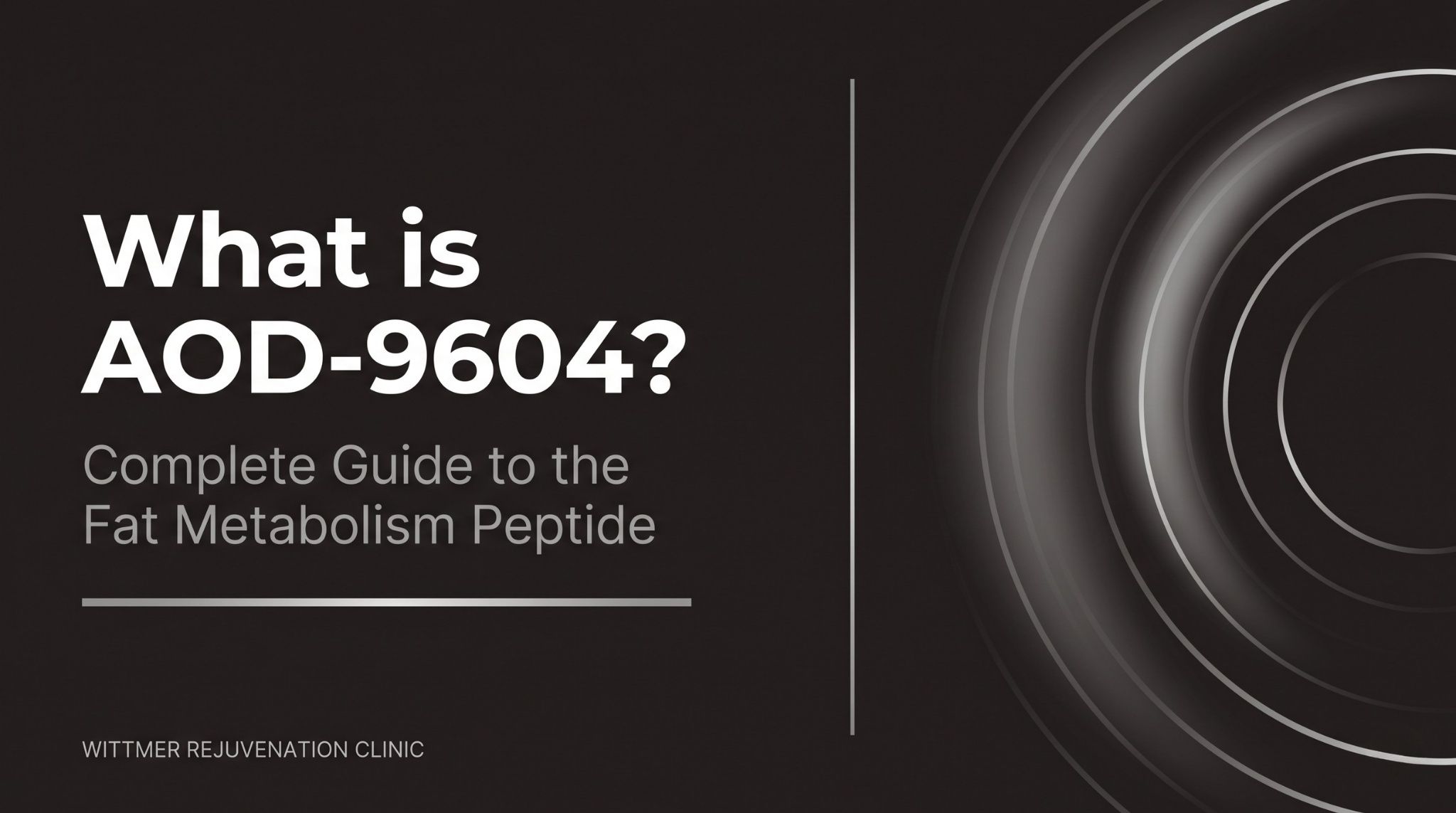 What is AOD-9604? Complete Guide to the Fat Metabolism Peptide