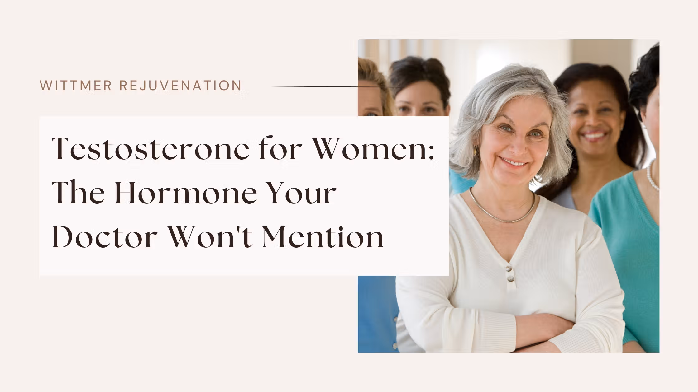 Testosterone for Women: The Hormone Your Doctor Won't Mention