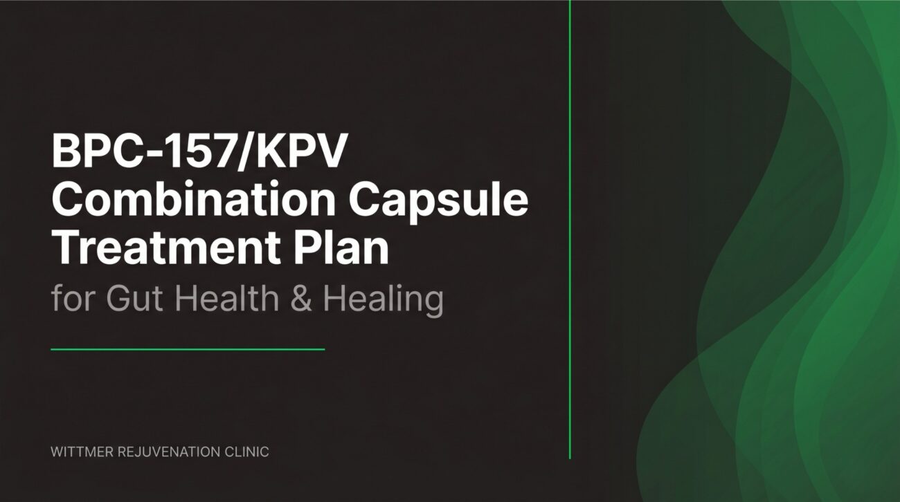 BPC-157/KPV Combination Capsule Treatment Plan for Gut Health & Healing