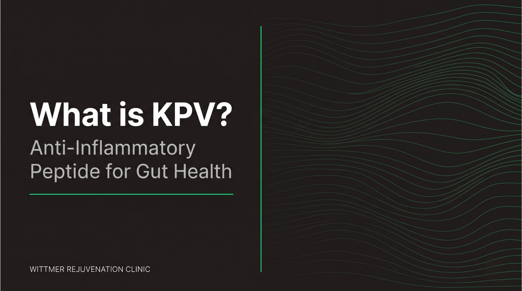 What is KPV Anti-Inflammatory Peptide for Gut Health